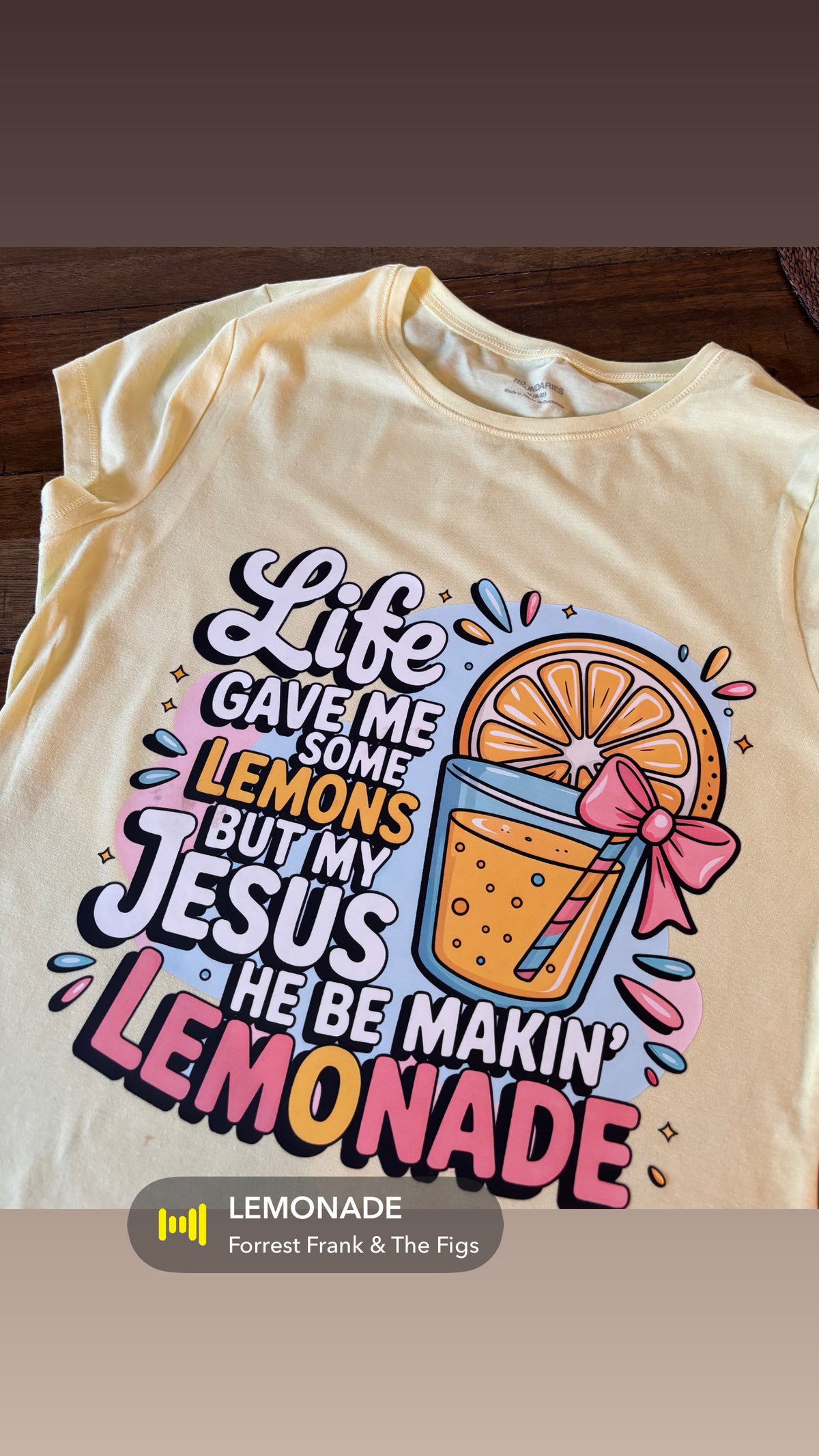 Life gave me lemons